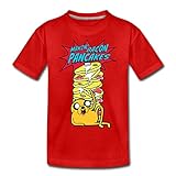 Spreadshirt Adventure Time Mit Finn Und Jake Pfannkuchen Teenager Premium T-Shirt, 146-152, R