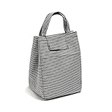 MERSHAO Lunchbox for Männer,9L Wiederverwendbare isolierte Mittagessen-Kühler-Taschen for Frauen,große thermische Mittagessen-Taschen-Tasche for Büroarbeit Wanderung im Freien Picknick S