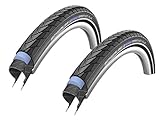 2x Schwalbe Marathon PLUS Fahrrad Reifen 40-622 28x1.50 Unplattbar Draht reflex