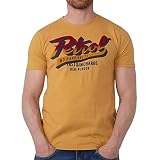 Petrol Industries - Herren T-Shirt mit Aufdruck - Gelb