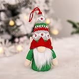 Weihnachten Glühend GNOME Deko Wichtel mit LED Schwedischen Weihnachtsmann Santa Tomte Gnom Skandinavischer Zwerg Geschenke für Kinder Familie Weihnachten Freunde Elfenpuppe Geweihpuppe Pupp