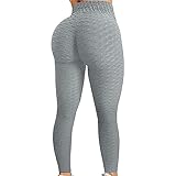 QTJY Push-up-Trainings-Leggings, Damen-Leggings mit hoher Taille, Nahtlose Yoga-Hose mit hoher Taille für das Laufen im F