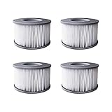 YanBan, 4 x Whirlpool-Filter für MSpa, aufblasbare Pools, Kartuschenfilter, verbesserte Version, geeignet für MSpa und alle aktuellen Whirlp