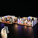 QZPM Led Beleuchtungsset Für Lego (Friends Apartments) Kompatibel Mit Lego 10292 Bausteinen Modell - Ohne Lego Set,Remote C