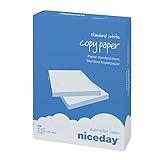 500 Blatt Kopierpapier Weiß Druckerpapier Business Kopier Papier Copy White Faxpapier Paper Drucker Papier Hochweiß Universalpapier DIN A4 80g / m² 80g/qm - 21 mm x 29,7