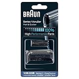 Braun Series 1 10B Elektrischer Rasierer Scherkopfkassette – schw