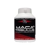 Maca Kapseln hochdosiert 6400 mg + Tribulus 900 mg ideal kombiniert in einem Produkt, 90 Kapseln in Premiumqualität, Hochdosiert,