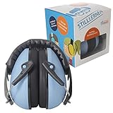 Viwanda Bon Reihe Kapselgehörschutz blau - Kinder Gehörschutz mit verstellbarem Kopfbügel für Lärm bis SNR 26.2dB - Hörschutz mit geringem Gewicht für Jugendliche & Erwachsene E