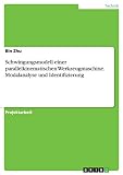 Schwingungsmodell einer parallelkinematischen Werkzeugmaschine. Modalanalyse und Identifizierung