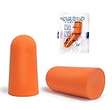 100x Ohrstöpsel Gehörschutz aus buntem Schaumstoff paarweise verpackt (50 Paar)