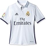 adidas Kinder Real Madrid Heim Trikot, Crystal White/Raw Purple, 152