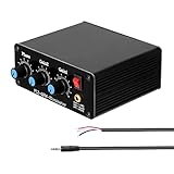 IKAYAAA PLZ-QRM-Eliminator (1-30 MHz) HF-Bänder Außenlegierungsphase aus Aluminiumlegierung Einstellbare eingebaute PTT-Steuerung