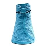 Frauen Sommer Visiere Hut Faltbarer Sonnenhut Breite Große Krempe Strandhüte Strohhut Chapeau Femme Strand UV-Schutzkappe -a5-One S
