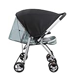 Kinderwagen Sonnenschutz Faltbare Universal Baby Sonnensegel mit UV-Schutz für Kinder Buggy Sportwag