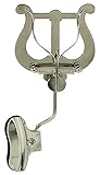 Gewa 730595 Marschnotenhalter Posaune große Lyra, vernickelt, Becherbefestigung