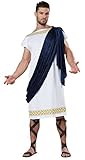 California Costumes Herren Griechischer Toga - mehrfarbig - M