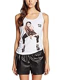 Lady Gaga Damen Top, Gr. 36, Weiß