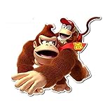 A/X 13cmx12.7cm für Arcade Donkey Kong Fass Wand Auto Aufkleber Kühlschrank Stoßstange Aufkleb