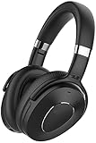 Tapela SE8 Active Noise Cancelling Kopfhörer Deep Bass Bluetooth Kopfhörer Kabelloser Kopfhörer Over Ear mit Mic/Aptx, Memory Foam Ohrmuscheln, 30H Spielzeit für Reisen/Arbeit, Schw