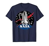 NASA Space Shuttle Take Off With Logo Premium T-S