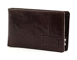 CAMP DAVID Geldbörse Portemonnaie Mini Wallet Quer Bashful Peak Braun Dark Brow