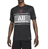 Nike Paris Saint Germain Trikot 3rd Ausweichtrikot (XL, Black/Dark Grey)