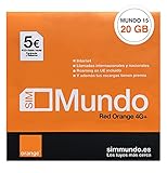 Orange Spanien - 20 GB Prepaid-SIM-Karte in Spanien | 5€ Kredit | 50 Minuten nach Deutschland telefonieren | Unbegrenzte Inlandsgespräche | Freischaltung nur unter www.marcopolomobile.com |