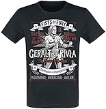 The Witcher Butcher of Blaviken Männer T-Shirt schwarz L 100% Baumwolle Fan-Merch, Gaming