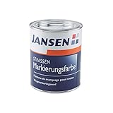 JANSEN Straßenmarkierungsfarbe 750ml Fb. gelb (ca. RAL 1023)