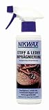 Nikwax Schuhimpraegnierung Stoff und Leder Imprägnierung Spray, transparent, 300 ml, 302290000