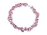 Creative-Beads Glasperlenkette, fröhliche Frühjahrs- u. Sommerfarben, 43-48cm lang,