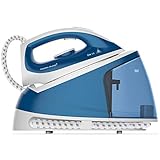 Tristan Auron Dampfbügelstation Elite 6.0 mit 6 bar Dampfdruck I 2400 W - Dampfstoß - variabler Dampf bis 135 g/min I 1.2 L abnehmbarer Wassertank (Blau)