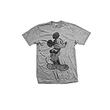 T-Shirt # S Unisex Grey # Mickey Mouse Sk