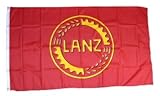 Fahne / Flagge Lanz Bulldog Logo NEU 90 x 150