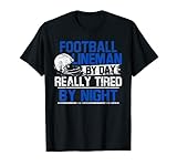 Fußball Lineman Tired Offensive Defensive Player DA1 T-S