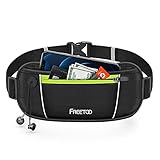 FREETOO Sport Hüfttasche Sport Bauchtasche für Damen und Herren, Lauftasche Laufgürtel Leichtgewicht mit Kopfhöreranlass und Nacht Reflexband, Passt Alle Handys bis zu 6,5 Z