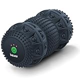 Beurer MG 35 Deep Roll Massagerolle mit Vibration, Faszienrolle zur Triggerpunktmassage, 3 Intensitätsstufen, Massagemodus, vielseitig anwendbar, tiefenwirk