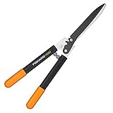 Fiskars PowerGear Getriebe-Heckenschere HS92, Schwarz/Orang