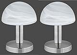 deine-tante-emma 2er - Set 599000107 Tischleuchte Tischlampe Nachttischleuchte Touch - M