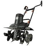 DELTAFOX Elektro Bodenhacke Gartenkultivator Gartenhacke Motorhacke elektrisch - 1500 Watt - 3 Arbeitsbreiten 19/32,5/43,5 cm - Arbeitstiefe 20 cm - Klappbarer H