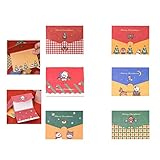 Weihnachtspostkarten Sonwaha 30 PCS Weihnachten Karten Niedlich Stil Postkarten Weihnachtskarten für Jung und Alt Ausgewählte Designs und M