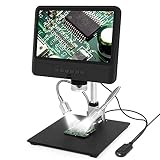 LZQDM 8,5-Zoll-Mikroskop 1080P einstellbares LCD-Display-Mikroskop zum Löten der industriellen Wartung