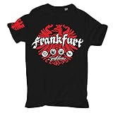 Männer und Herren T-Shirt Frankfurt Redlight Größe S - 5XL