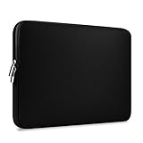 ROSENICE Laptop Hülle Tasche für 13 Zoll Macbook Mac Air Pro Retina (Schwarz Neopren Wasserdicht)