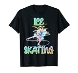Eiskunstlauf-Schlittschuhlaufen Geschenk Eiskunstlauf T-S