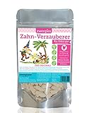 ZWERGNASE Zahn-Verzauberer Zwergies 1 x 90g | Antibakterielle Mund- und Zahnhygiene speziell für kleine Hunderassen, Hundesenioren und Katzen, 100% vegan, ohne Zucker und G