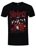 Slipknot Herren T-Shirt Band Frame Schwarz, Schwarz, L