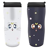 Sailor Moon - Luna & Artemis - Thermobecher | Offizielles M