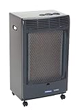 Campingaz CR5000 Thermo-Gasheizung, Anthrazit, tragbar, mit Rollen, Katalitischer Ofen mit Piezozündung