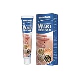 YUECI Warzenentferner Warzenentfernung Hautwarzencreme-Sicher & Sanft Gewöhnliche Warzen, Mais, Schwielen-Schmerzlose Entfernercreme für Männer und F